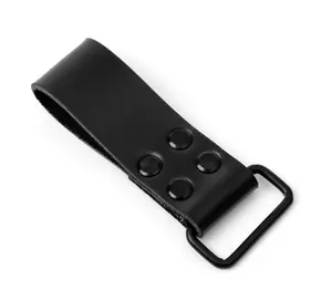 Leather Tape Measure Holder for Belt with 4 Rivets | 4 Inch Versatile Tape Measure Clip or Drill Belt Clip | Durable Measuring Tape Holder Clip for Construction Accessories Men