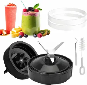 2 Packs Blender Replacement Parts 7 Fins Extractor Blade Assembly Blender Blade Replacement