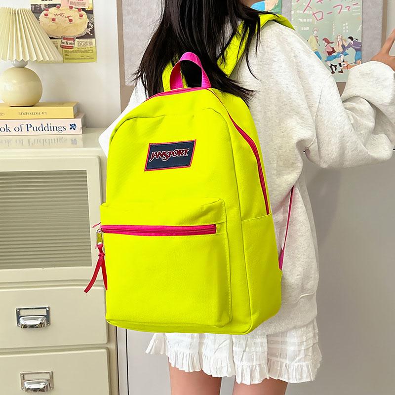 JanSport SuperBreak One Backpack Durable Lightweight 600D Recycled Polyester Bookbag with Main Compartment & Front Utility Pocket for School Travel - Organized Daypack