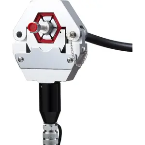 VEVOR Hydraulic Hose Crimper, Hydra - Krimp AC Hose Crimper Kit with 7 Dies Snap - On, Integral Manual Hydraulic A/C Hoses Crimping Tool for Automotive Air Conditioning Repair - with Carrying Case