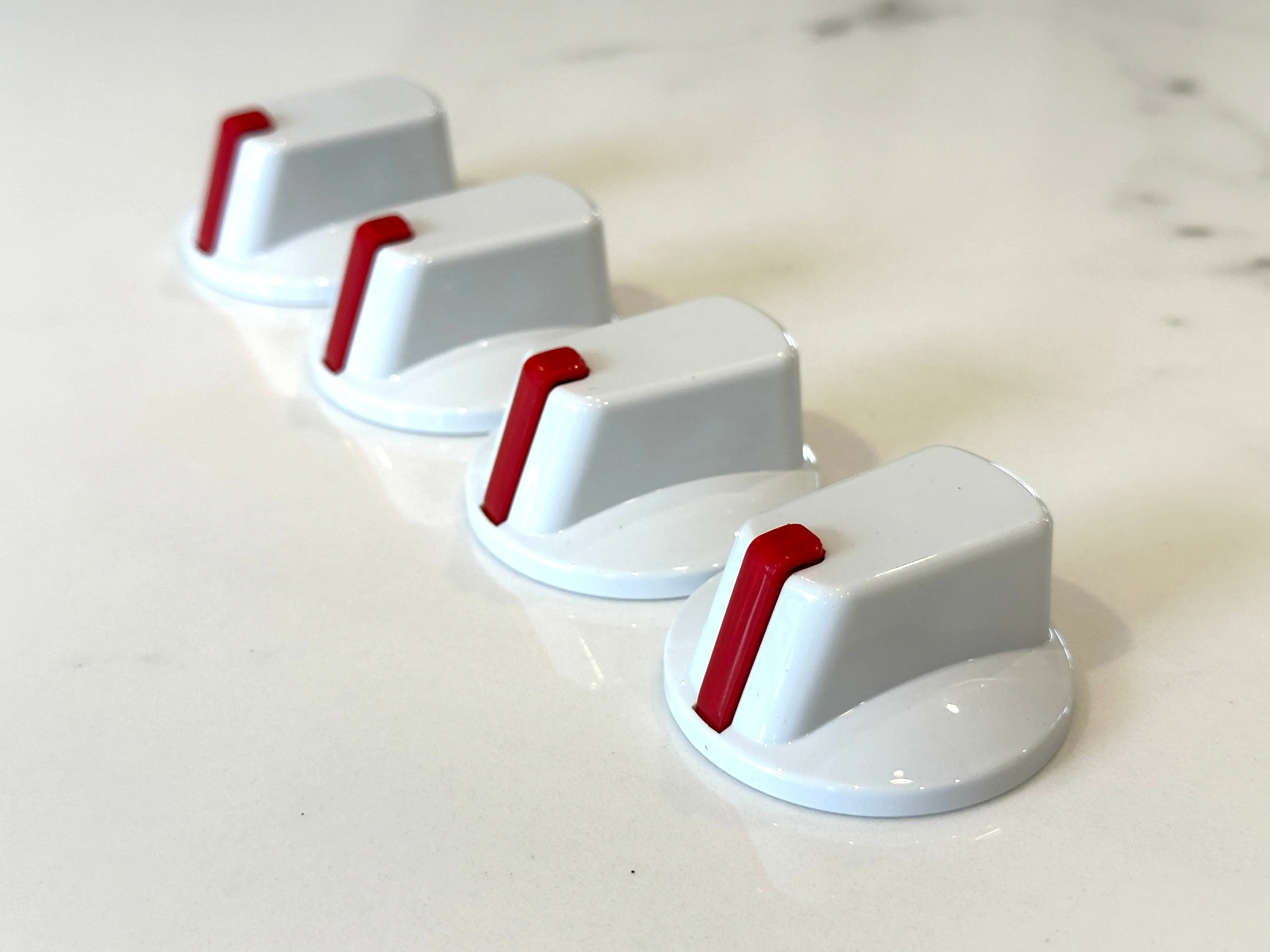 White Universal Appliance Knob