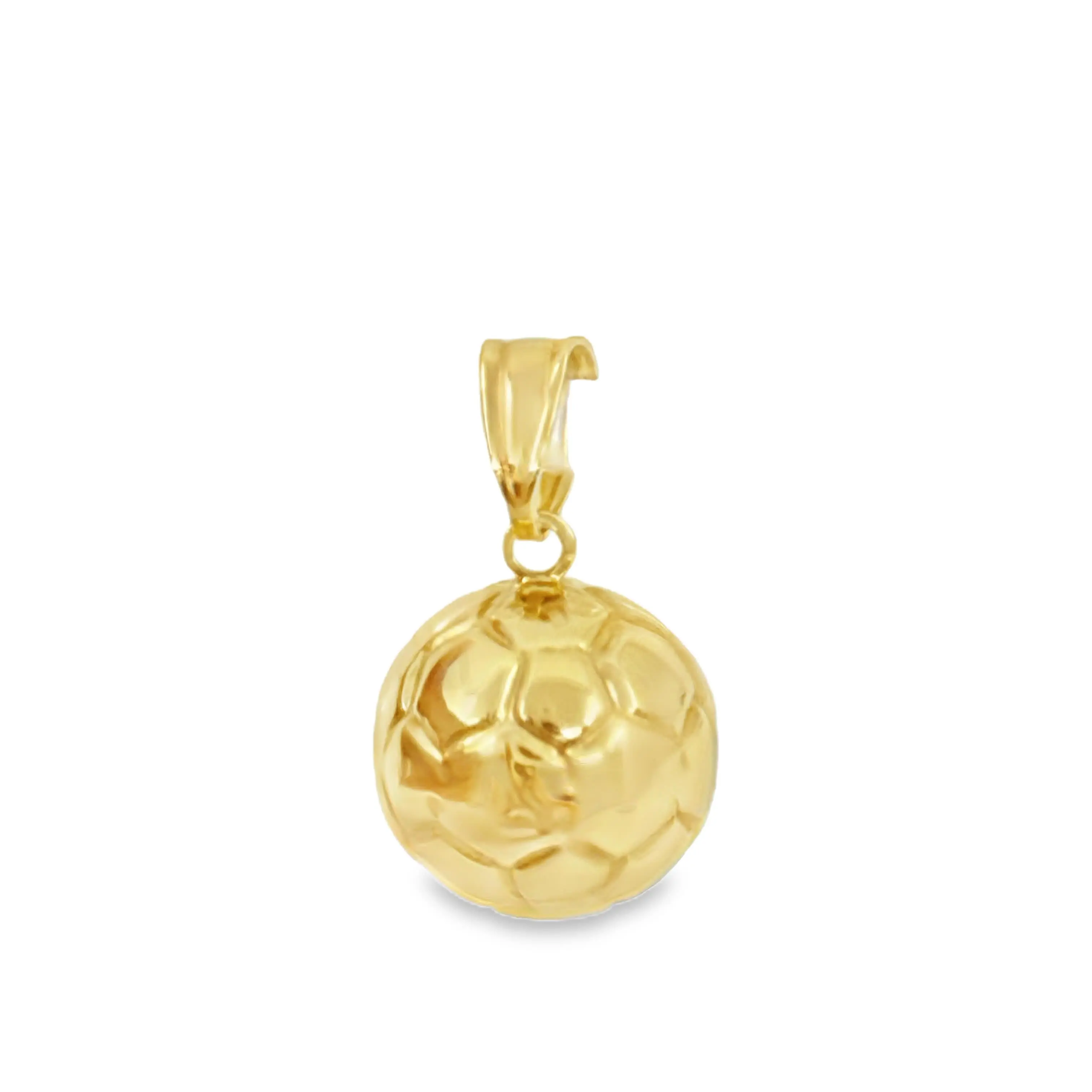 14k Soccer Ball Pendant
