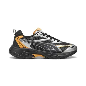PUMA Mens Morphic Athletic Lace Up Sneakers Shoes Casual - Black