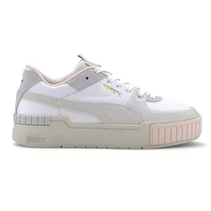 PUMA Womens Cali Sport Mix Lace Up Sneakers Shoes Casual - White