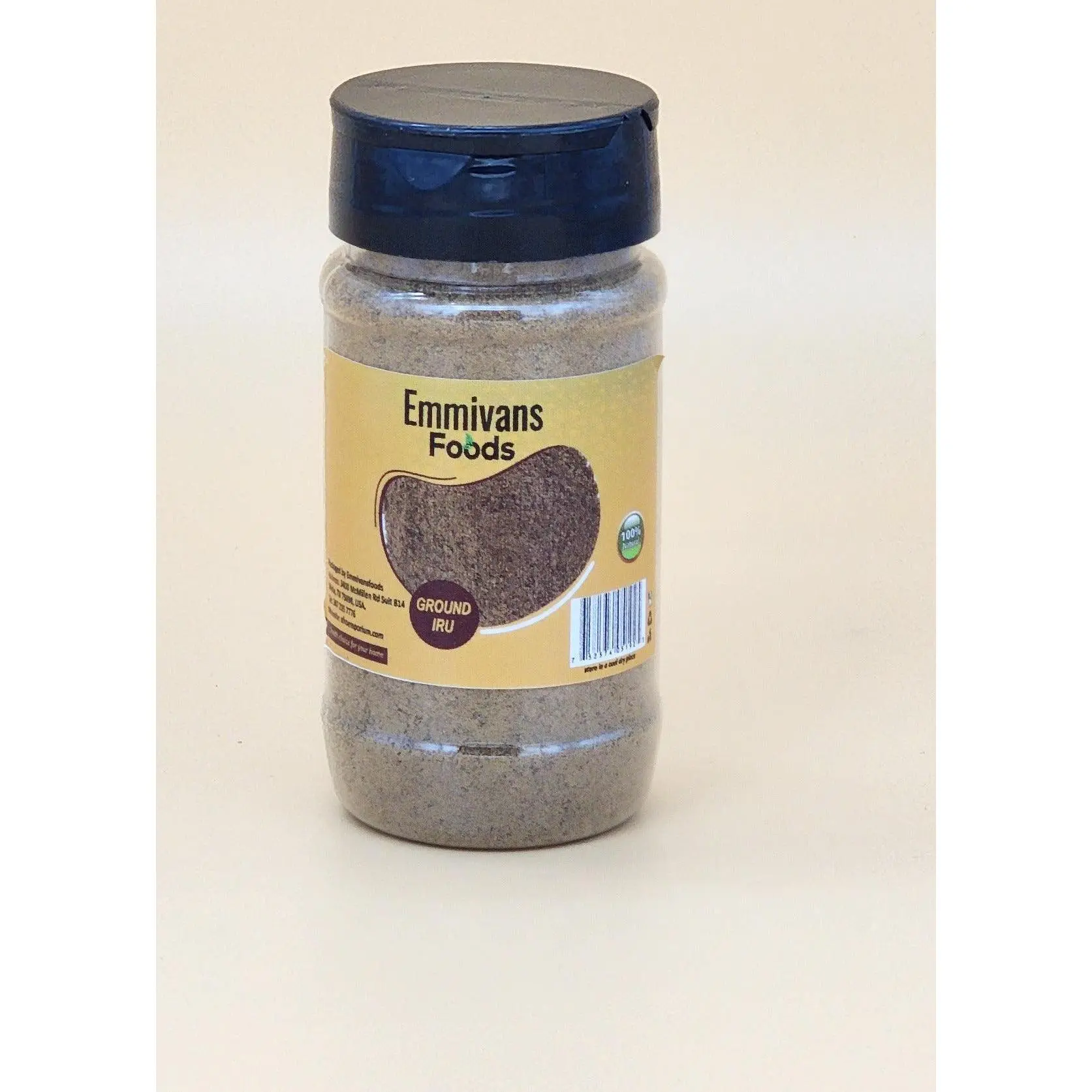 Emmivans Foods African Fermented Locust Beans Powder, 5oz