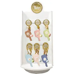 Pickleball Paddle Keychain