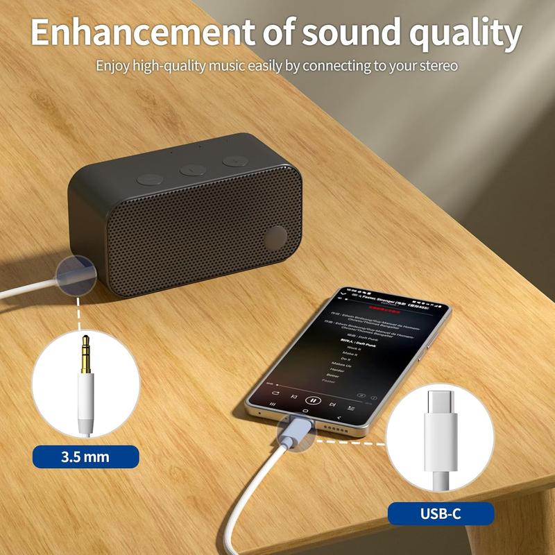 Aux to USB C, USB C to 3.5mm Audio Aux Jack  (3.3ft 2-Pack), Type C to 3.5mm Headphone  Stereo Cord for  16 15 Pro Max,  Galaxy s25 S24 S23 S22 Ultra, Note 20,  Pixel 5 6 XL