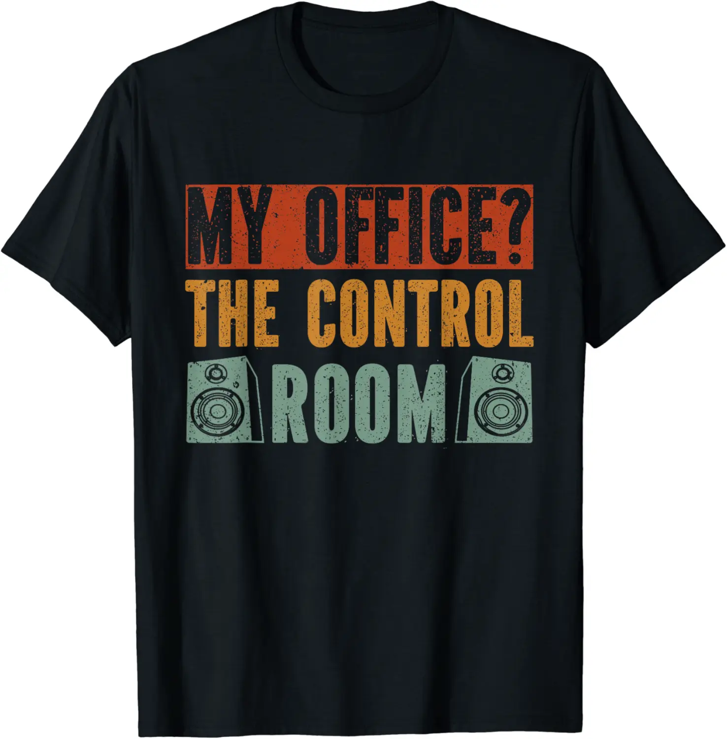 My Office The Control Room Sound Engineer Audio Engineer T-Shirt - Brayanner Shop 58B0CY7VRJ5L