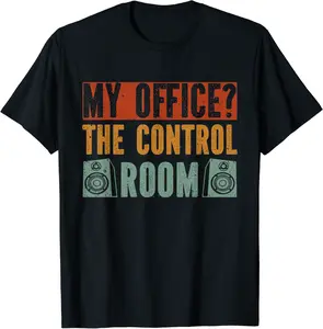My Office The Control Room Sound Engineer Audio Engineer T-Shirt - Brayanner Shop 58B0CY7VRJ5L