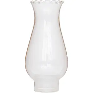 1 1/4 Inch Base by 5 Inch Height Tiny Oil Lamp Chimney Kerosene Lamp Shade Oil Lamp Glass Replacement for Miniature Oil Lamps