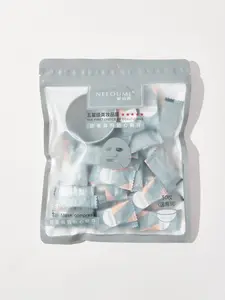 NEFOUME 50pcs Compressed Facial Sheet Sheet Beauty DIY Disposable Mask Paper Natural Skin Care Wrapped Masks Normal Thick Comfort