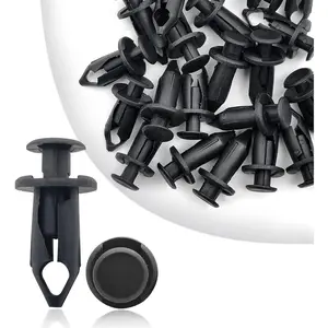 20pcs Fender Clips/Body Rivets ATV Push Pins Compatible with Honda Ranger RZR 800 900 Sportsman XP 850 Suzuki Kawasaki Polaris Bumper Fasteners Clips 7661855