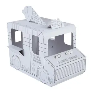 Color Your Own Ice Cream Truck Playhouse
