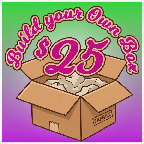 $25 Customizable Toy or Figure Build-Your-Own Box, Novelty Item for Toys & Hobbies Enthusiasts