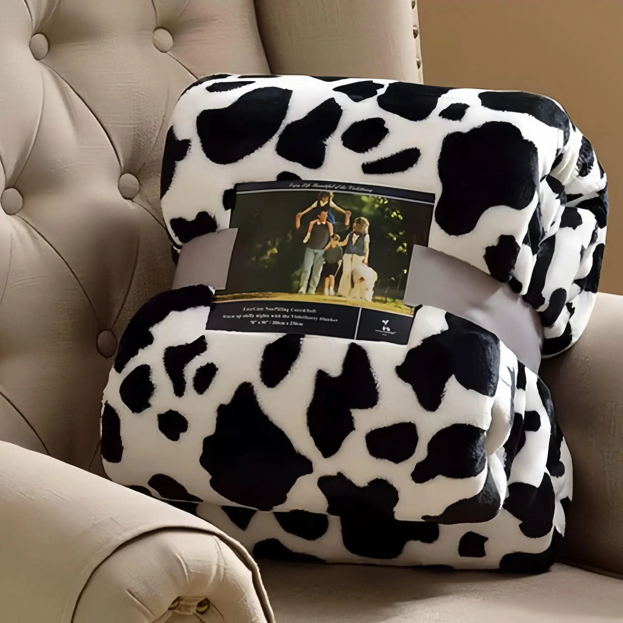 Soft Printed Blanket, 1 Count Portable Lightweight Blanket, Suitable for Sofa and Bed Office, Christmas and Christmas Gift for Christmas Decor, Christ