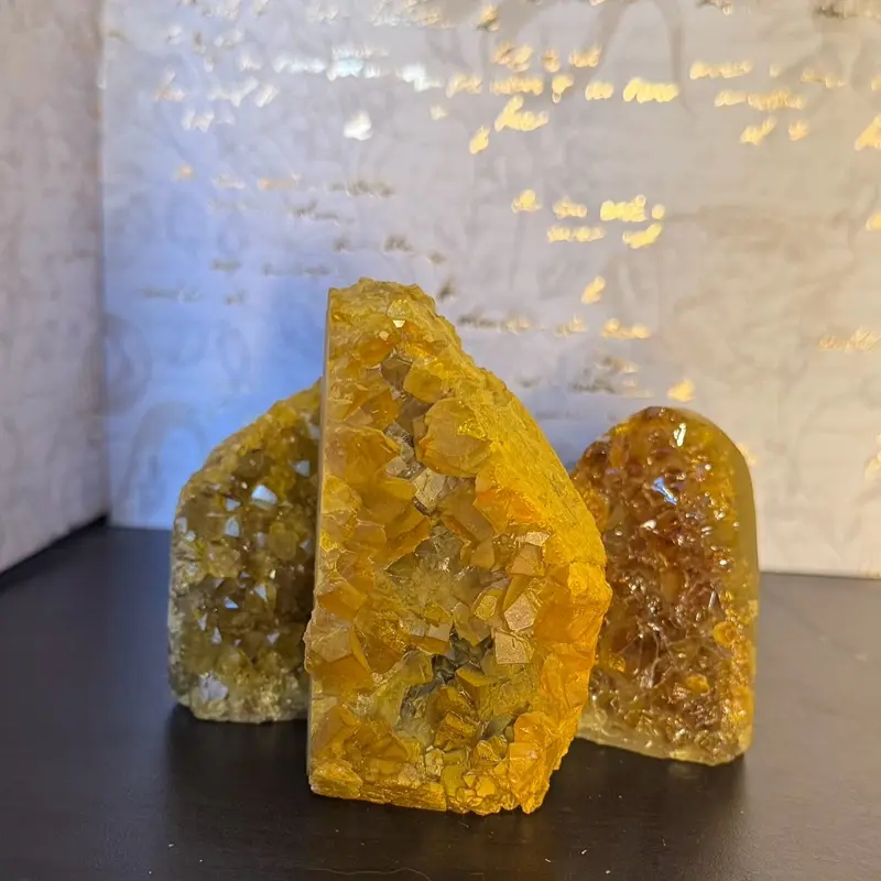 Citrine geode