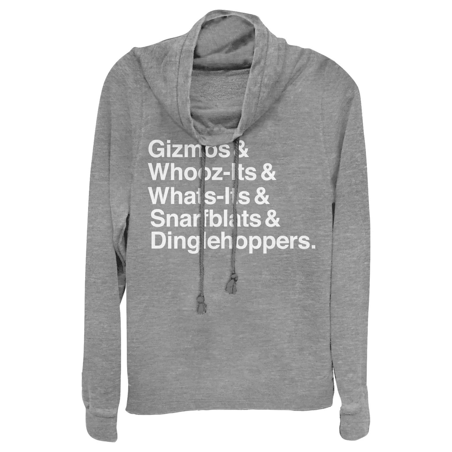 Juniors Womens Ralph Breaks the Internet Comfy Ariel Cowl Neck Sweatshirt