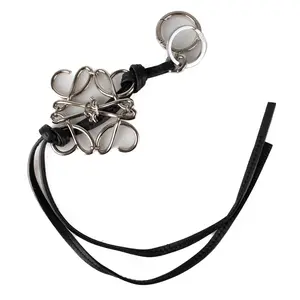 Pre-owned Loewe silver Bag Accessories Anagram Charm W26021695