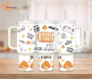 Tumbler, perfect personalized gift! Portable Bottled Stylish Water Bottles Drinkware Water Bottles Mug Cup Reusable sports cup travel cup custom 40oz Flasks Washable Customized Lid