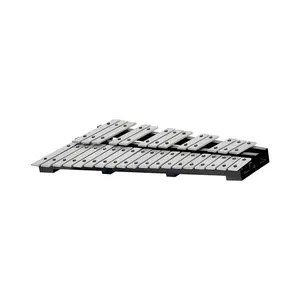 32-Note Glockenspiel Xylophone Bell Kit - Professional Percussion Instrument Set with Mallets, Drum Sticks & Carrying Bag, for Adults & Students