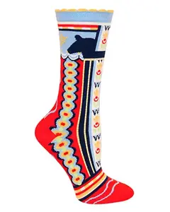 Multi - Dala Horse Socks - Scandanavian Specialties