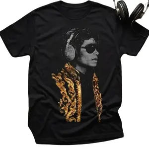 Michael Jackson Gold Jacket Graphic Adults  T-shirt Sweatshirt, Vintage Style Fan Tee, y2k clothing men, Hip-hop Music Shirt, 4