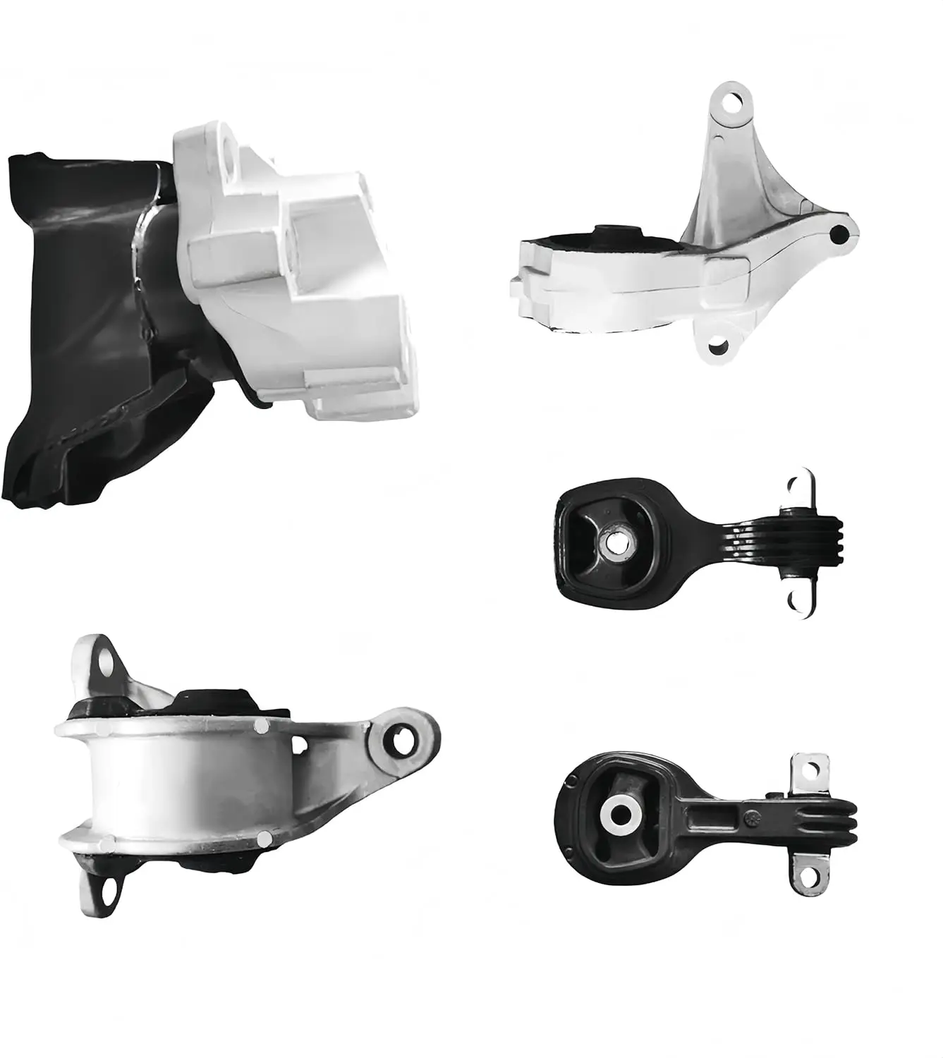 Engine Motor Mount Kit for CR-V 2012 2013 2014 L4 2.4L | Set of 5 Mounts For Automatic (FWD & AWD) -OE-A65052 A65053 A65069 A65070 A65055 9796 9802 9798 9815 9840B,fixes vibration