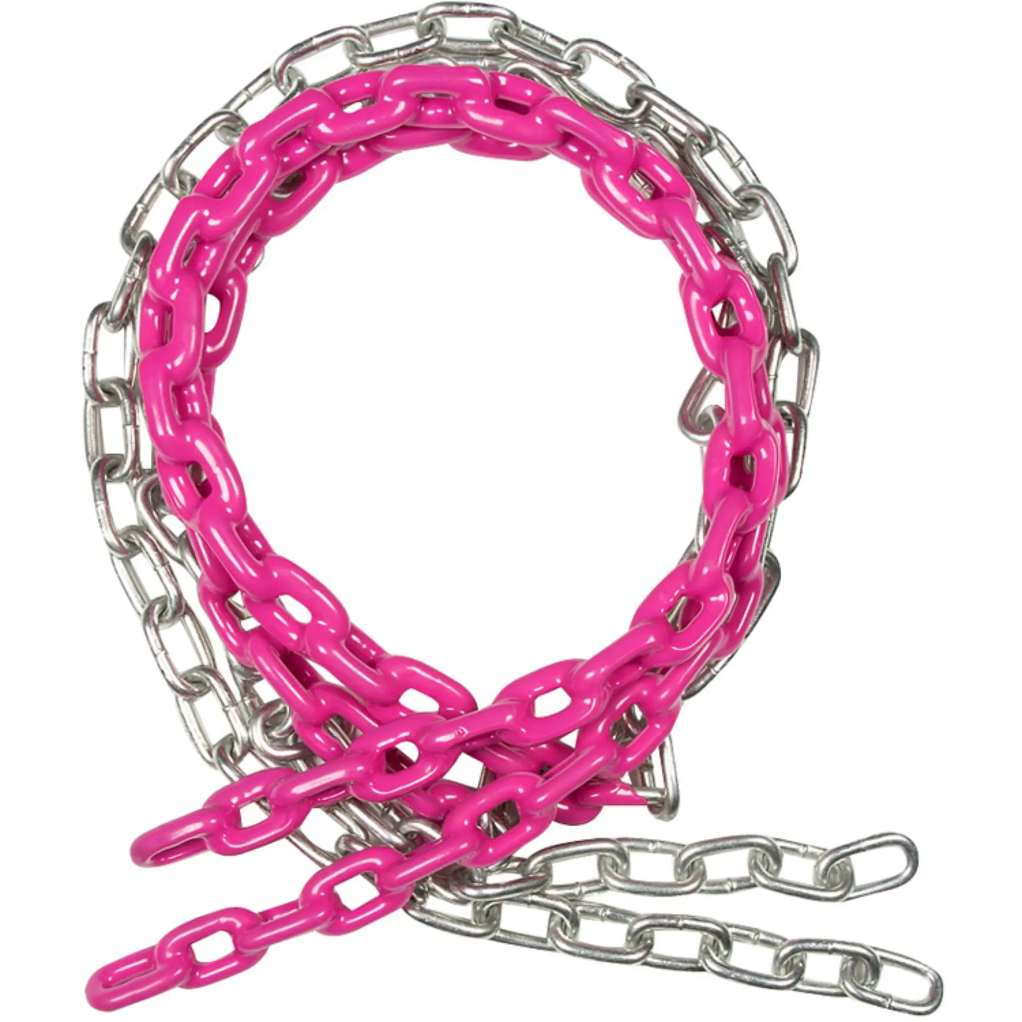 Swing Set Stuff Inc. 5 1/2 Ft Coated Swing Chain (Pair) Pink