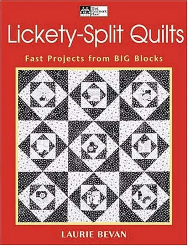 USED-Lickety-Split Quilts: Fast Projects From Big Blocks by Laurie Bevan (Paperback)