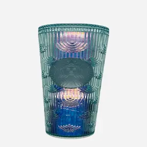 Starbucks - Spring 2022 Iridescent Mermaid Scales Cold Tumbler - 24 oz - Venti