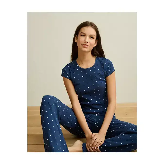 AE Luxe Plush Waffle Baby Tee