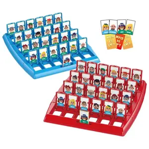 Detective & Spy Educational Board Game, 2-Player "Guess Who I Am" Interactive Memory Logic Toy for Family Gatherings, Picnic Activities