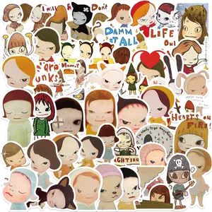 20 Pcs Stickers Packs Nara of Vinyl Decal Sticker Waterproof Water Bottle Yoshimoto Colorful Laptop Computer Phone Luggage Car Skateboard Bumper