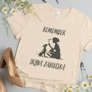 Remember Iryna Zarutska Shirt | Ukrainian Refugee Memorial T-Shirt | Justice for Iryna Zarutska | Human Rights Graphic Tee