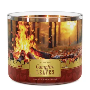 Campfire Leaves 3-Wick Candle