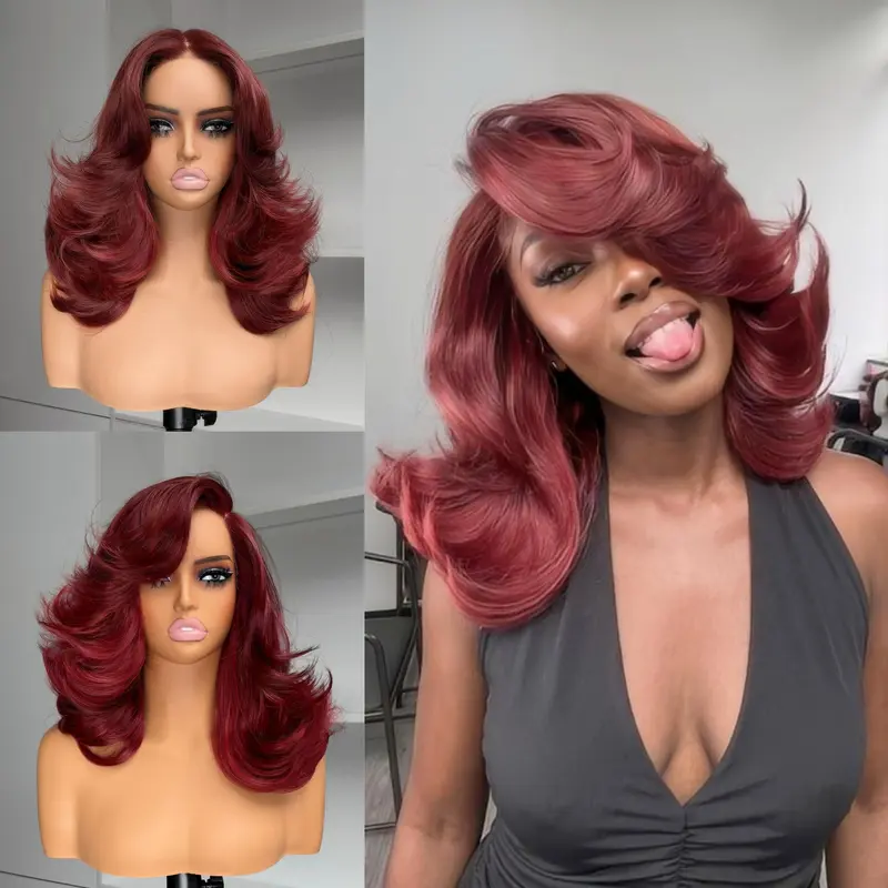 butterfly layers wig - TikTok Shop display picture 2