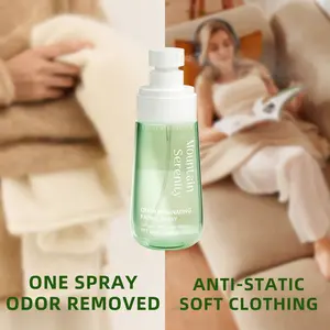 All-In-One Fabric Care Spray: Dual Odor Purification to Banish Hot Pot/Sweat Odors + Anti-Static, Wrinkle Removal & Long-Lasting Fragrance (For Clothes, Couches & Bedding)