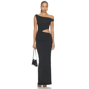 superdown Isadora Maxi Dress in Black