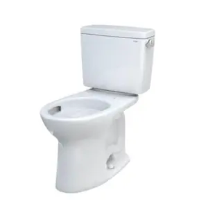 Toto CST776CERG-01 1.28 GPF Drake Right Hand Lever Toilet, Cotton - 2 Piece, Floormount, Two Piece Sets