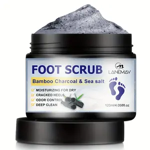 Sea Salt Charcoal Foot Exfoliation - Deep Cleansing, Supplementing Skin Nutrition - Suitable for All Skin Types