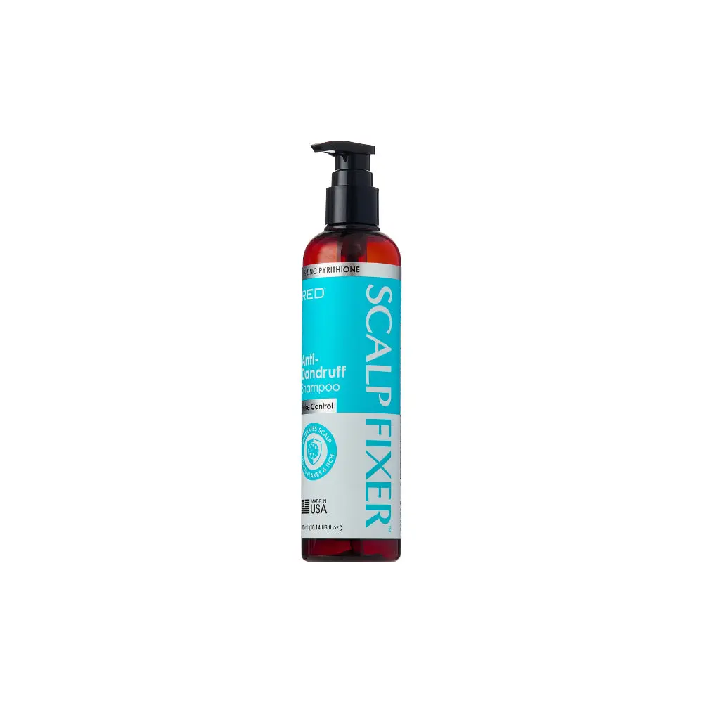 RED by KISS Scalp Fixer Anti-Dandruff Shampoo with 1% Zinc Pyrithione (10.14 fl. oz.)