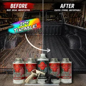 Protect & Restore Your Truck Bed – Durable Spray-On Bed Liner Coating (Tintable)