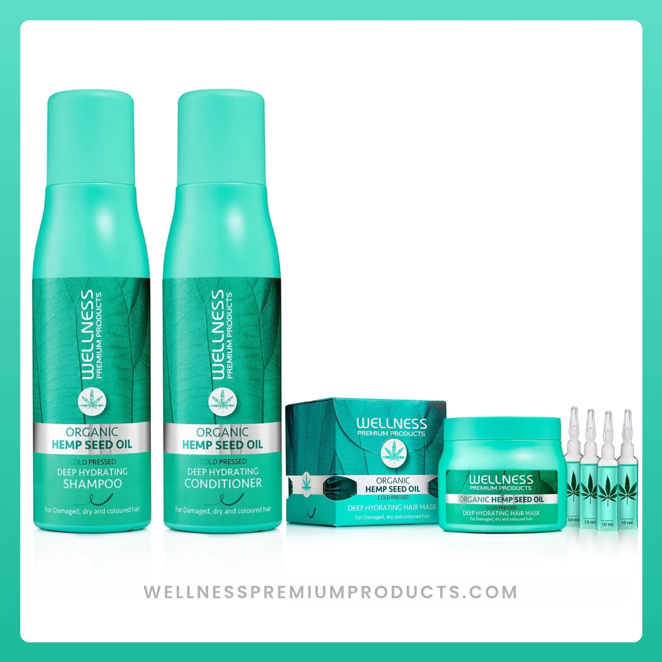 Hydration Bundle: Shampoo, Conditioner, and Hair Mask