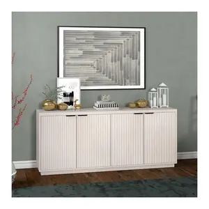 Hudson& Canal Mansfield 68" Wide Rectangular Buffet Table