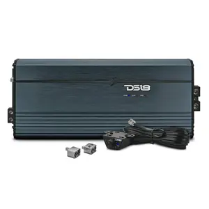 DS18 FRP-8K/TI Class-D Monoblock Full-Range Amp – 8000W RMS, Titanium Finish