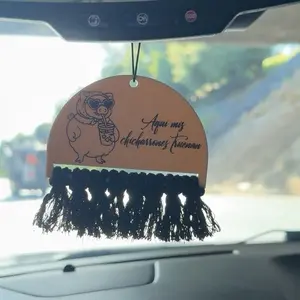 La Comadre Chicharrones Rear Mirror Car Air Freshener/Hanger