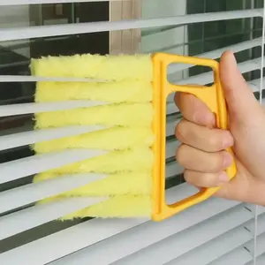 Window Blind Cleaning Brush, 1 Count Home Handheld Blind Cleaner Duster, Car Air Vent Cleaning Brush, Household Handle Cleaning Tools, Hardware