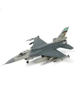 1/72 Scale F-16 Fighting Falcon Die-Cast Alloy Model – Stinger Aggressor Livery with Removable Landing Gear and Display Stand, Collectible Military Jet Gift for Adults
