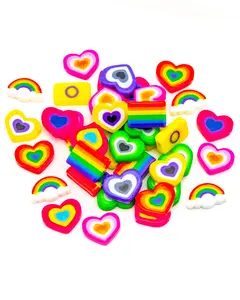 Pride Bead Soup - Random Mix of LGBTQ+ Themed Plastic Beads by Weight