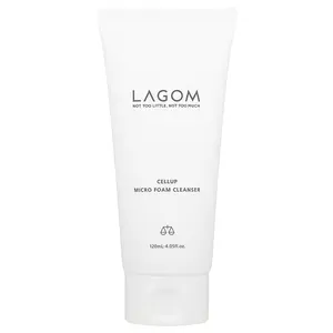 LAGOM Cellup Micro Foam Cleanser, 4.05 fl oz (120 ml)